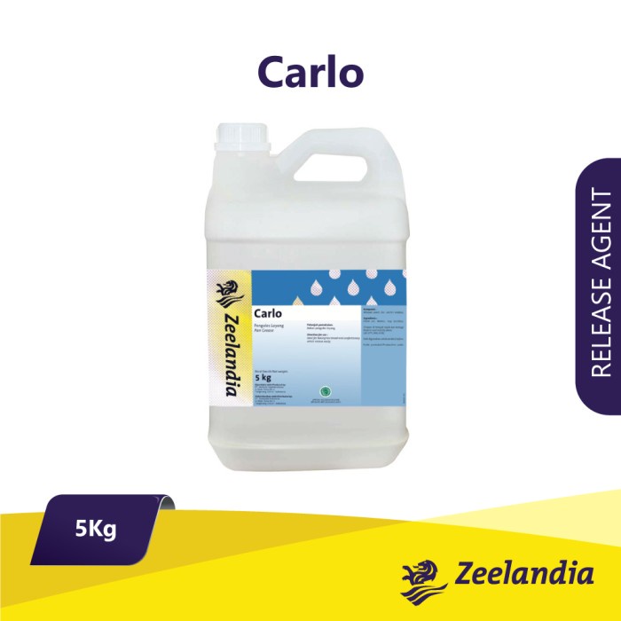 

Terlaris Carlo 5 Kg / Zeelandia/ Pengoles Loyang