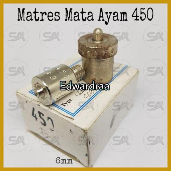 

Terlaris Matres Mata Ayam / Molding / Alat Pasang Mata Ayam