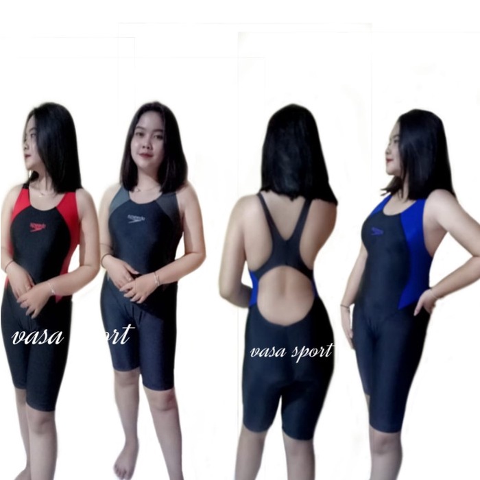 Baju renang trd dewasa wanita unitard speedo