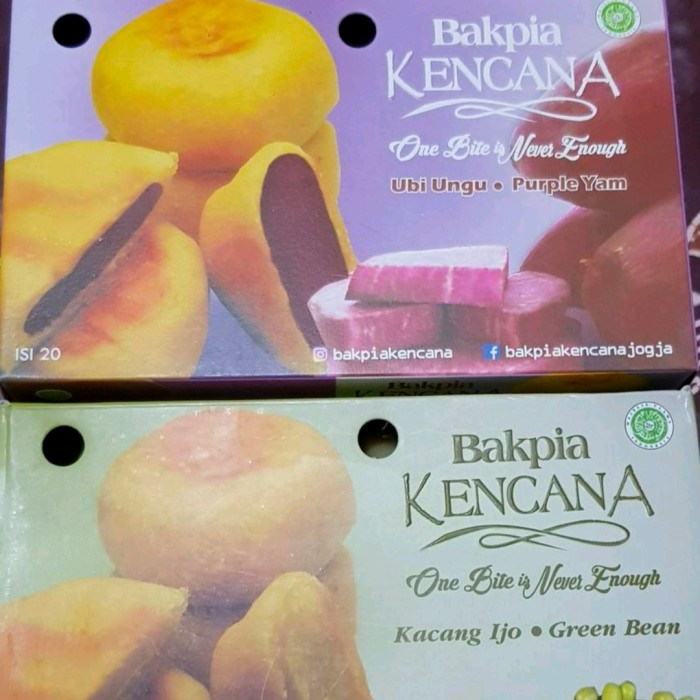 BAKPIA KENCANA JOGJA OLEH OLEH KHAS