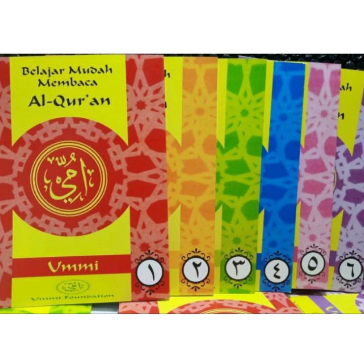 GROSIR Belajar Mudah Membaca Al-Quran "UMMI" JILID 1-6 