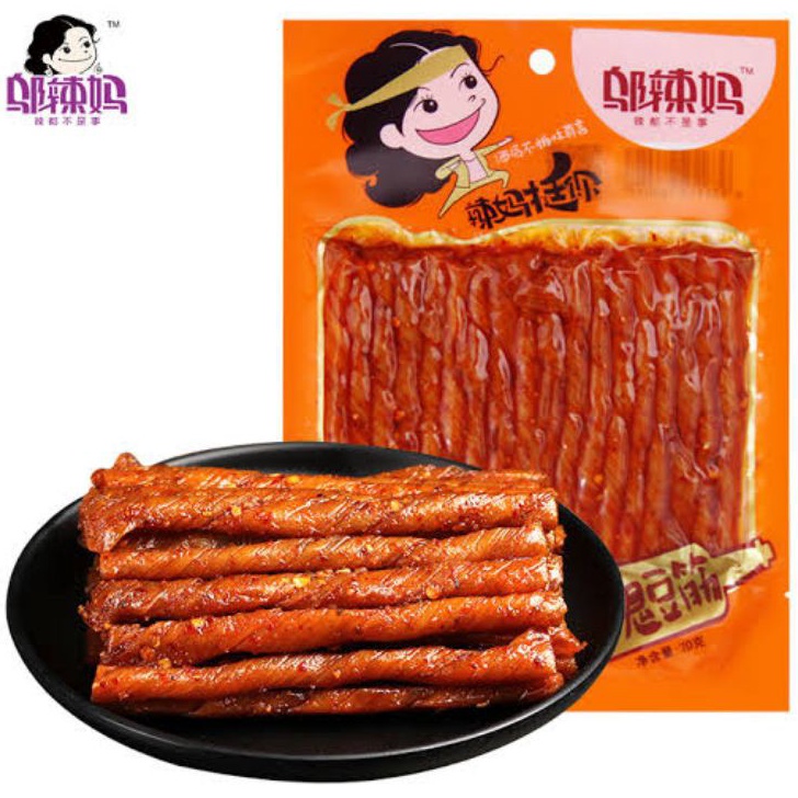 

꧁꧂ XXX 78105 (HALAL) 邬辣妈 酒鬼豆筋 香辣味 辣条 -Wulama Latiao Spicy Tofu Stok terbaru ♡