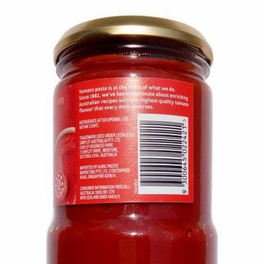 

Leggos Saus Tomat Leggo'S Tomato Paste 500Gr / 500 Gr