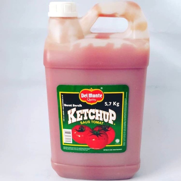 

Delmonte Saus Tomat Jerigen 5,7Kg