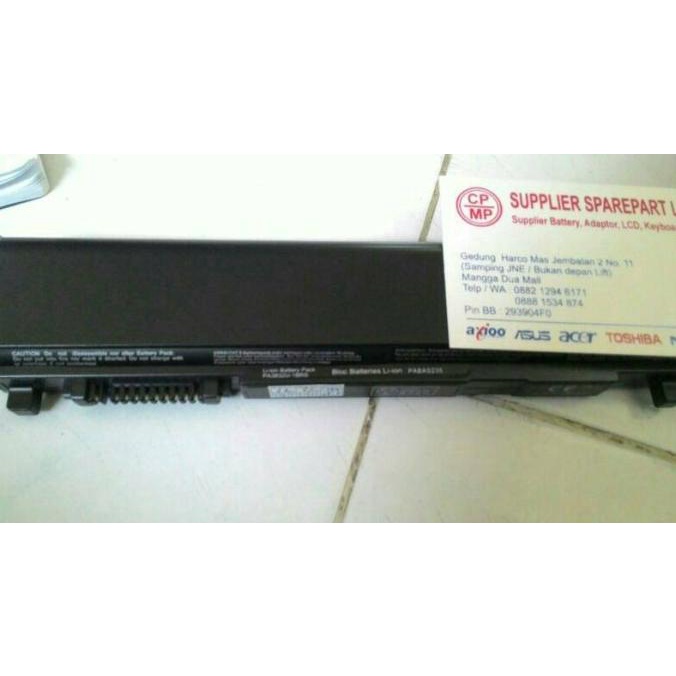 Baterai TOSHIBA Dynabook R730 R731 R732 R741 PA3831 PA3832 Original