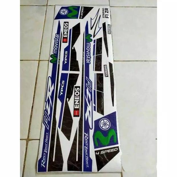 VARIASI STRIPING YAMAHA MOVISTAR FIZ R