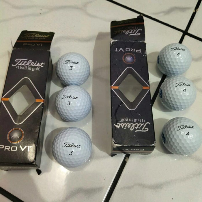 Bola golf titleist pro v1 NEW