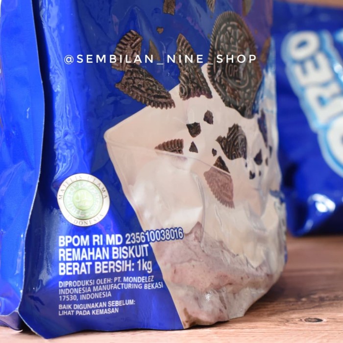 

Oreo Cookie Crumb 1 Kg Bla Cookies Crumbs Biskuit Remahan