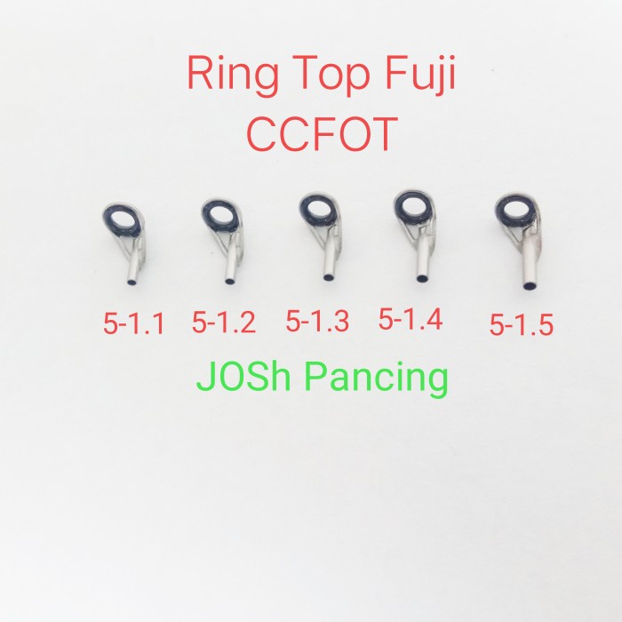 Terlaris Ring Guide Fuji Ccfot Bcfot Kepala 5 Cincin Ul Top Ujung Original