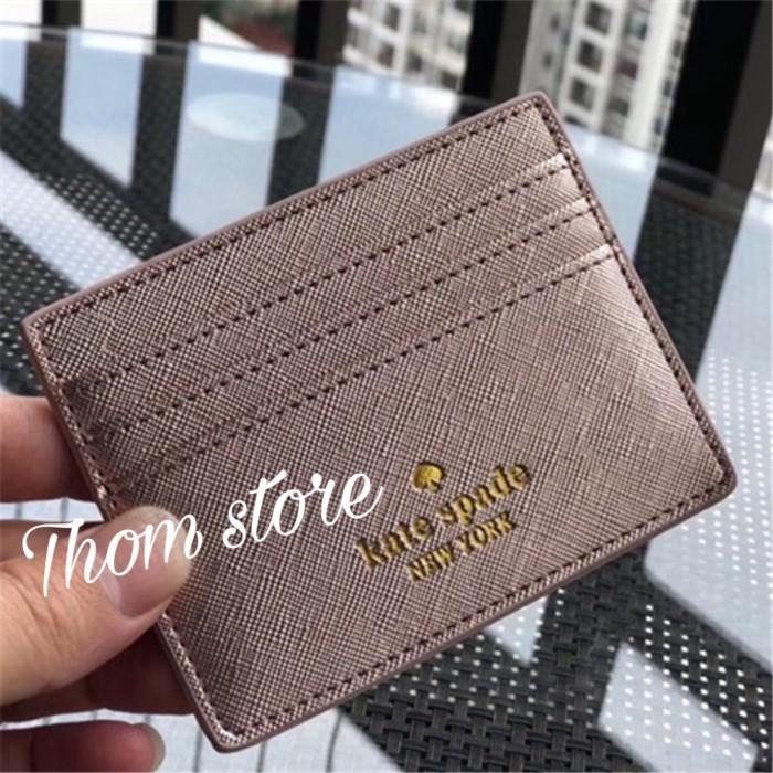 

Card Holder Kate Spade Original Not Dompet Wallet Name Tag