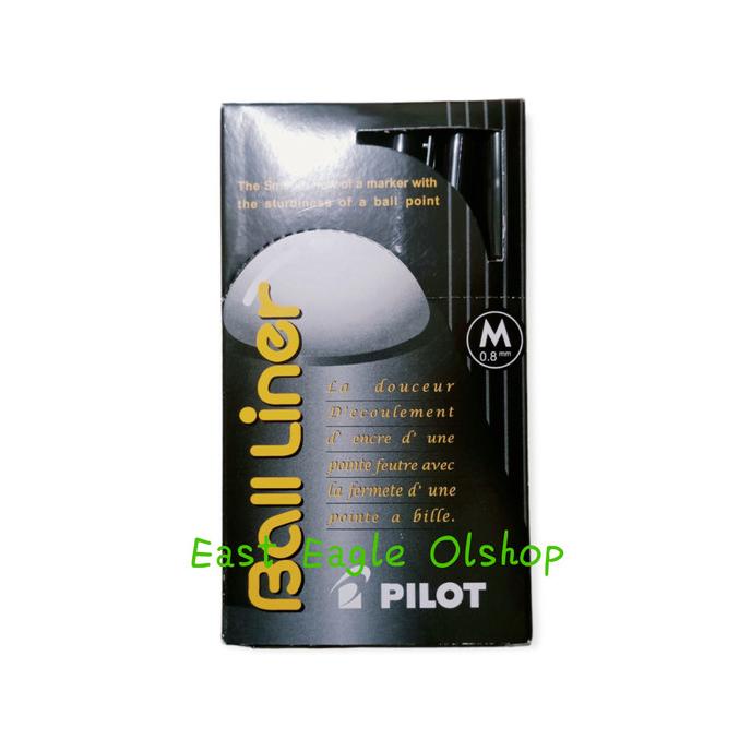 

(1PACK) Pulpen Pilot Balliner 0.8mm Medium BL-5M isi 12Pcs ---NEW---
