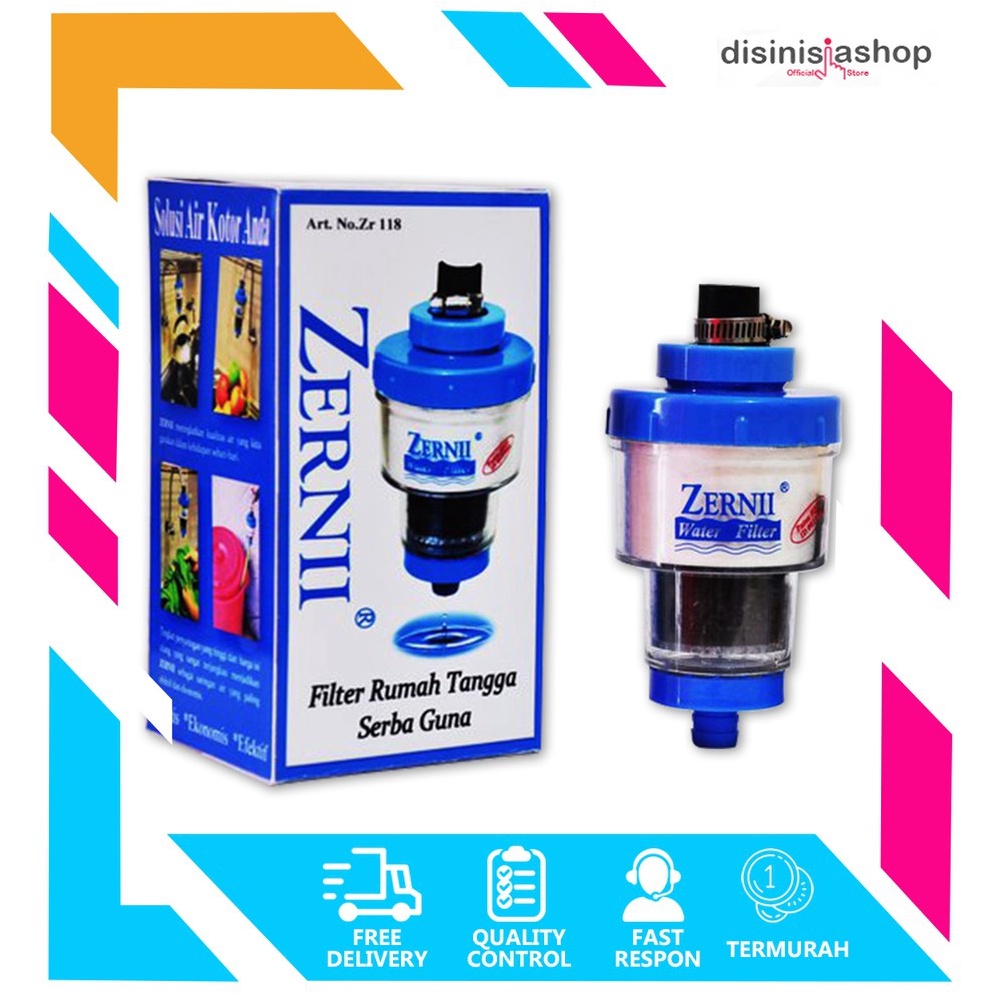 Terbaik.. [DISINIAJA] Filter Air Zernii penyaring penjernih Kran Air