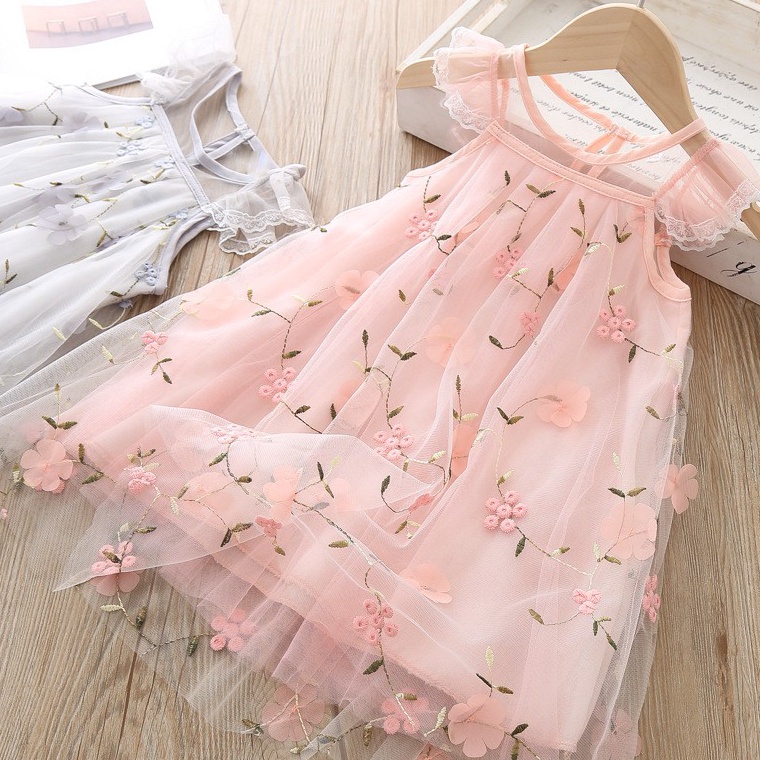 VIRAL|| DR45-Dress Anak Perempuan Gaun Pesta