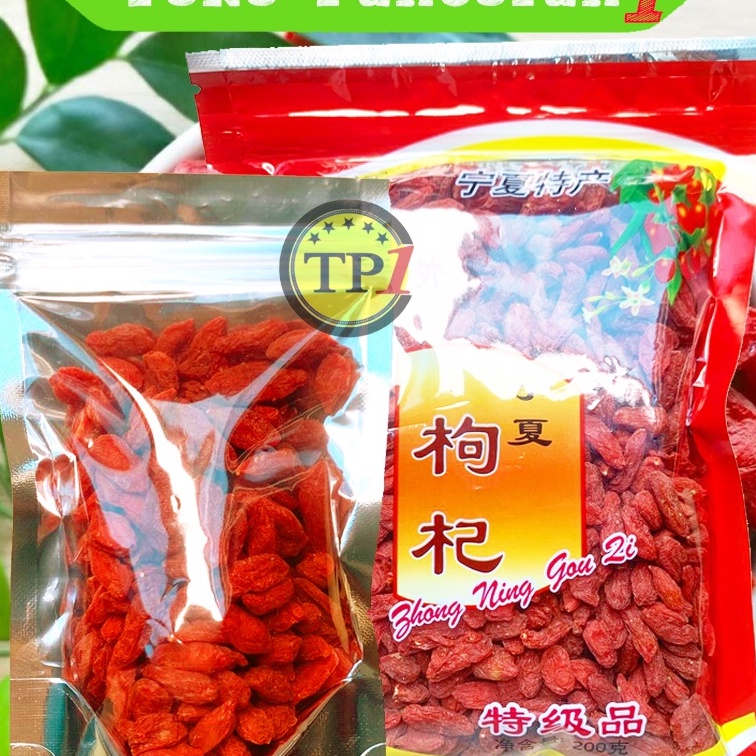 

BSRP5519ꕤ Goji Berry / Ki Chi /Kiche Kie Che/ Wolfberries 200gram/ Goji Berry Premium Quality ㊦