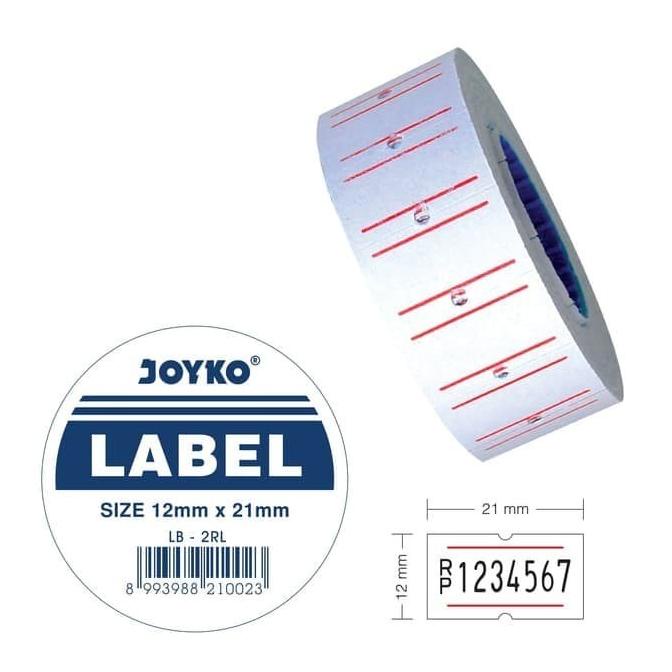 

Kertas Label Harga Joyko 1 Baris LB - 2RL (Labeller 5500M)