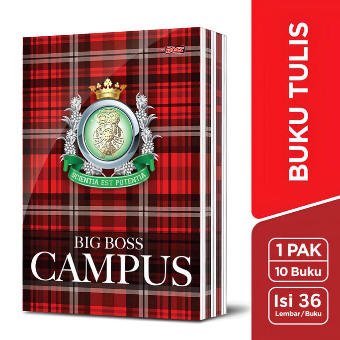 

Buku Tulis Campus Big Boss Isi 36 Lembar Per Pack Isi 10 Pcs