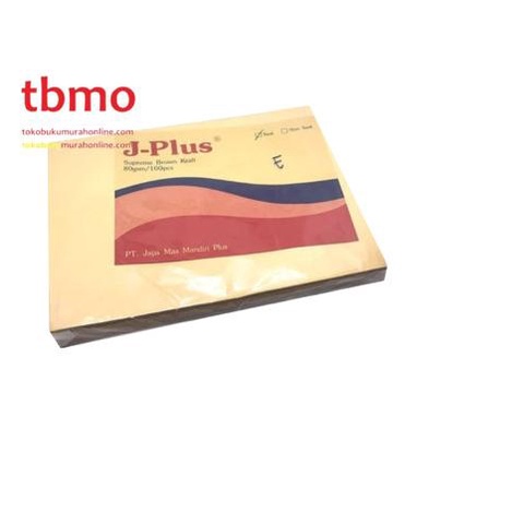 TBMO AMPLOP J-PLUS E SEAL J-PLUS ISI 100 / AMPLOP COKLAT