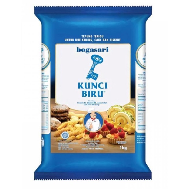

tepung terigu kunci biru