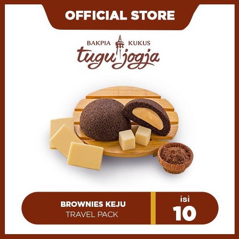 

Diskon promo Bakpia Kukus Tugu Jogja Brownies Keju - Travel Pack ZGN