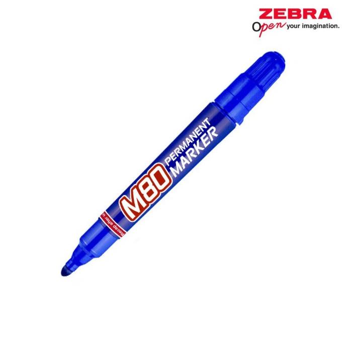 

SPIDOL PERMANENT MARKER M-80 ZEBRA BLUE