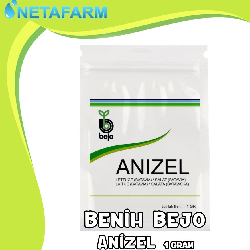 Benih / Biji / Bibit BEJO ANIZEL Selada Batavia - Kemasan 1 Gram