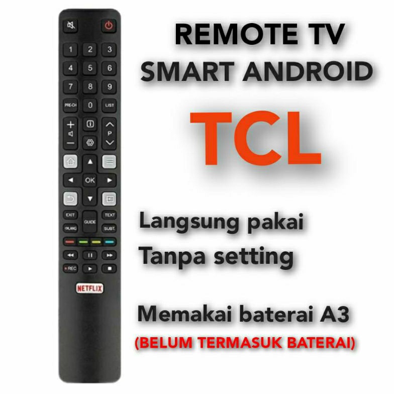 Grosir.. REMOTE TV TCL SMART ANDROID TCL LED PMG