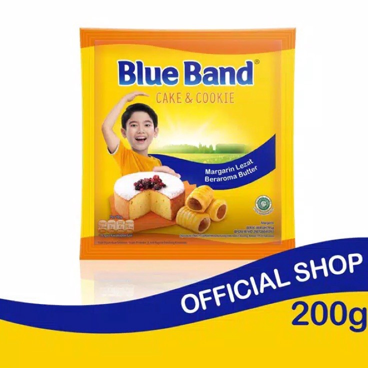 

COD✔️ Blue Band Cake & Cookie Margarin 200 gr / Blueband Cake n Cookie 200gr