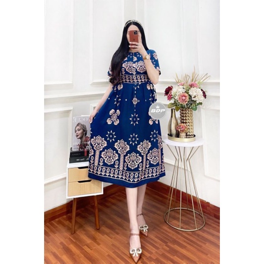 DASTER CHIBI KEKINIAN daster batik halus pekalongan daster chibi wanita kekinian baju batik wanita m