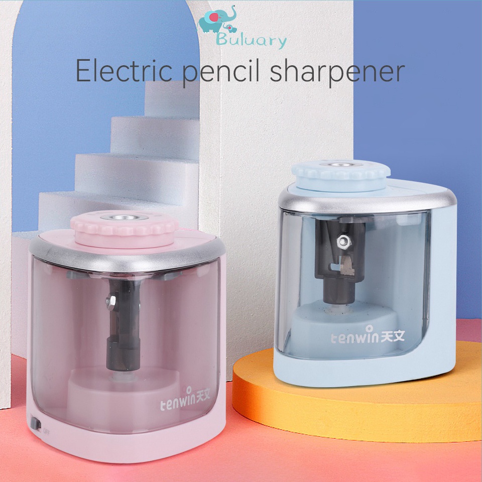 

Jaman Now.. Buluary Rautan Pensil Elektrik Tenwin Electric Pencil Sharpener Serutan Pensil Elektrik Rautan Pensil Putar SYP