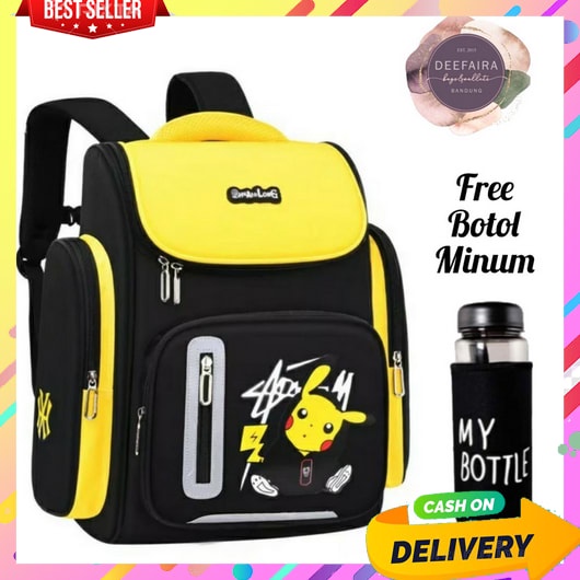Tas Ransel Anak Perempuan Laki Sd Tk Sekolah Import Karakter Taspunggung Lucu 1 Tahun Timbul Ransela
