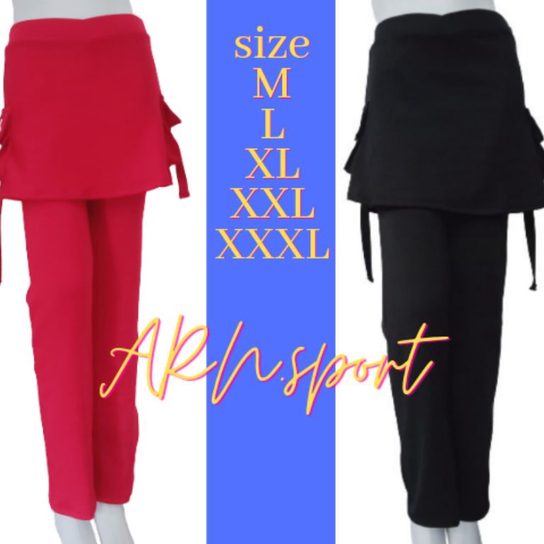 #sale Celana Senam Rok~Celana Olahraga ~Celana Rok kantong~Celana Senam Rok kantong 87
