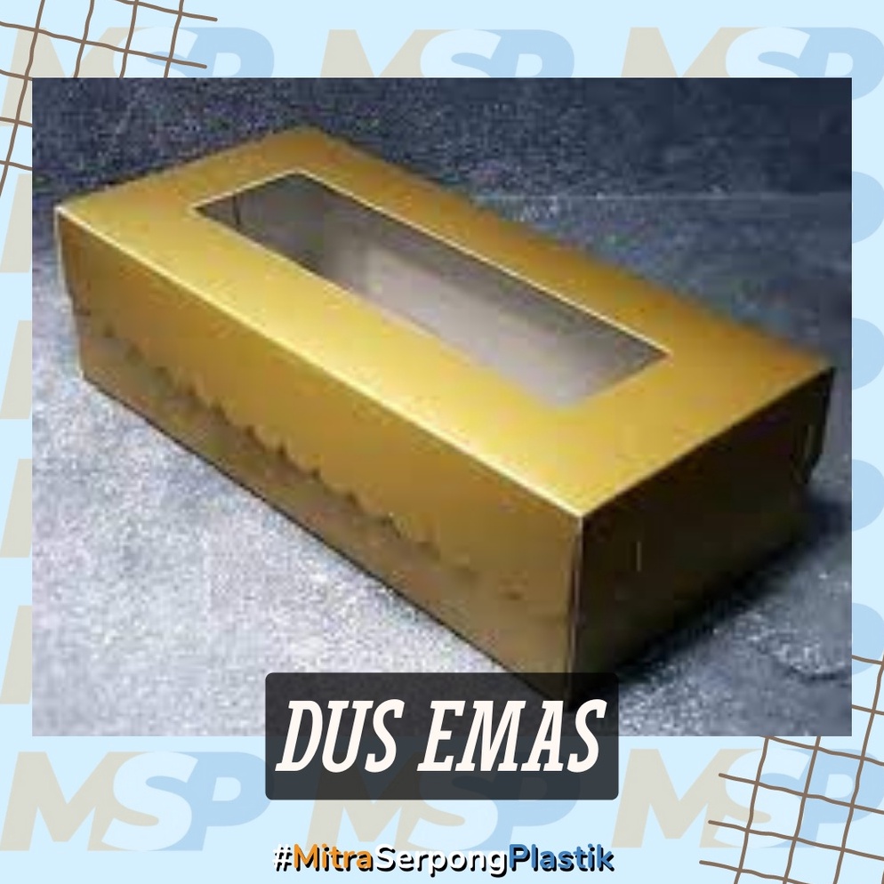 

Super Promo.. MSP ~ DUS EMAS PERSEGI PANJANG (10PCS) VI8