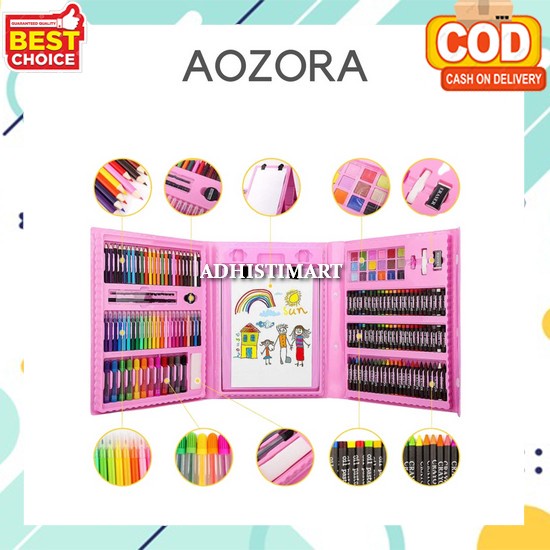 

Perlengkapan Menggambar Alat Melukis Non Toxic Drawing Stationary Colouring Set Tidak Beracun Oil Pastel Warna Cerah Alat Mewarnai Anak Perempuan Laki Laki Crayon Set Anak Alat Tulis Anak Tk Sd Pensil Warna Lengkap Krayo [ Aozora ] Art Set Pensil Warna Cr