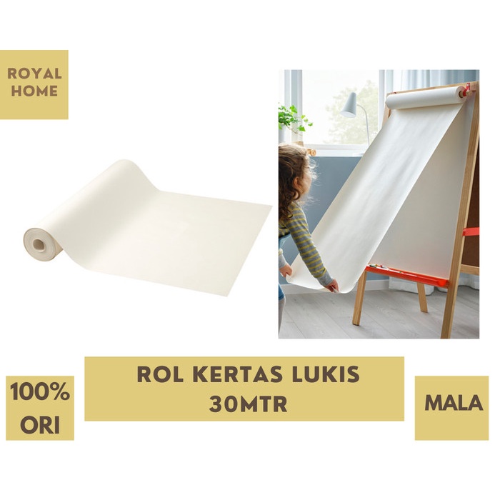 

Terlaris Ikmala Rol Kertas Lukis Drawing Paper Roll 30Mtr