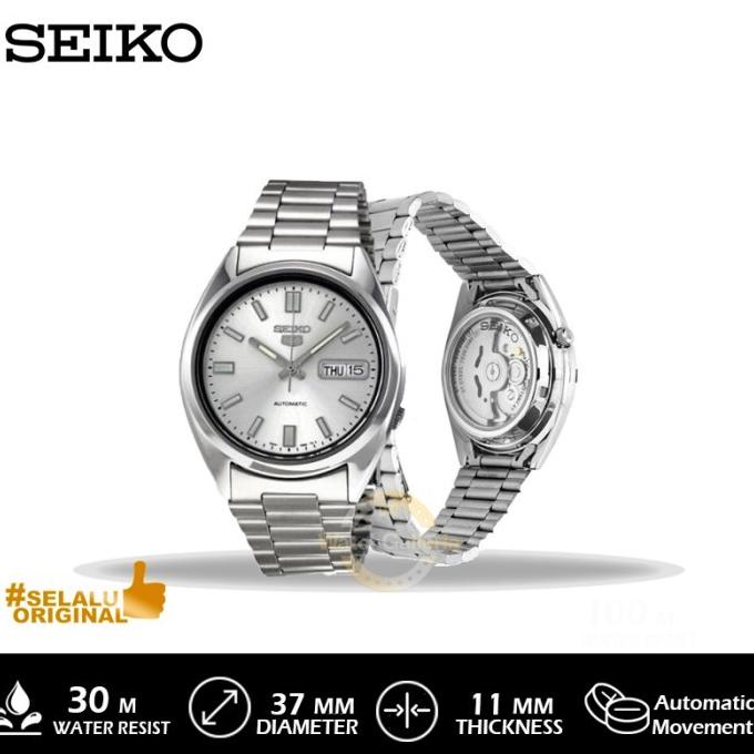 Jam Tangan Pria Seiko 5 Snxs73K1 Snxs73 Bergaransi Resmi 1Thn Flyzzy.Store