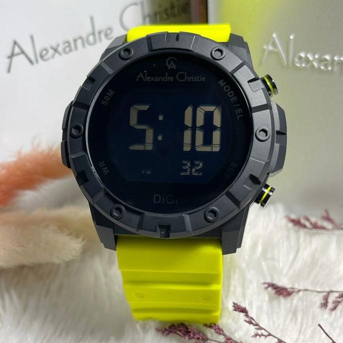 Jam Tangan Pria Alexandre Christie Ac 9364 Ac9364 Black Stabilo Flyzzy.Store