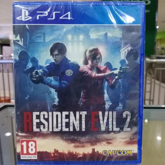 Bd Ps4 Resident Evil 2 Remake Ii.. Game Cd Kaset Playstation4