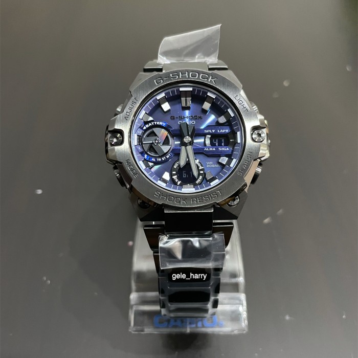 MUST HAVE CASIO GSHOCK GST B400BD-1A2DR / GSTB400BD-1A2 BLUETOOTH TOUGH SOLAR TERLARIS
