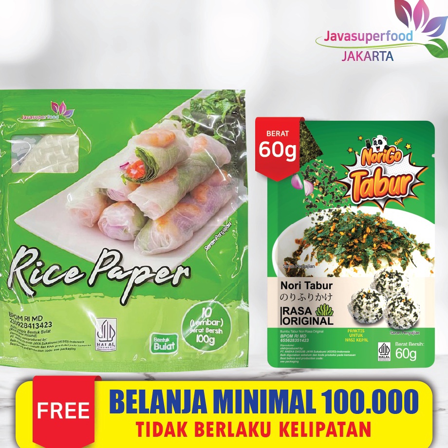 

✔✔SALE✔✔ [Halal] Rice Paper / Banh Trang High Quality Rice Paper 22cm / Kulit Lumpia Vietnam Rice Paper / rice roll spring roll