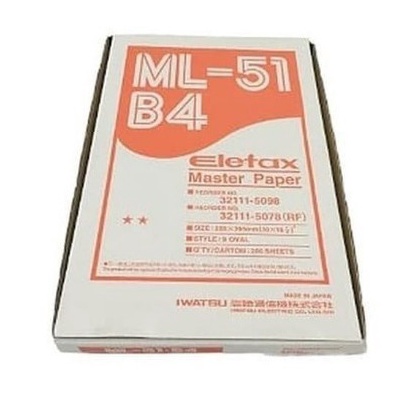 

Diskon Master Paper Elefax ML-51 ukuran B4 0A0