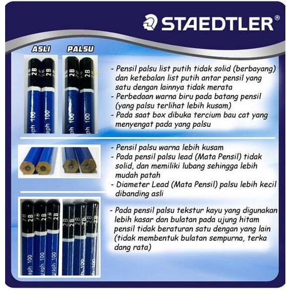 

Pensil Staedtler 2B Original