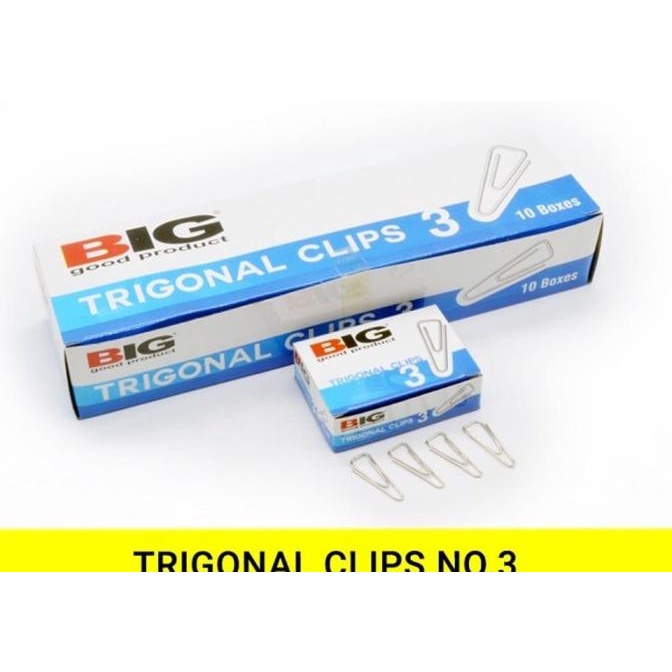 

Paper Clip Trigonal / Klip Penjepit Kertas No. 3