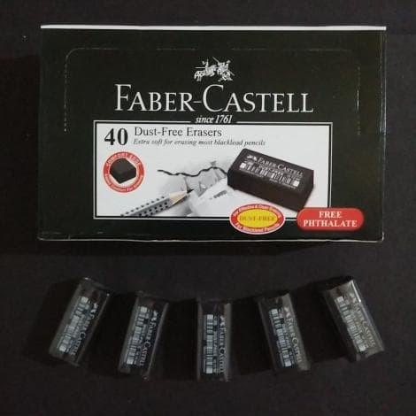 

Penghapus Eraser Faber Castell Hitam Kecil B40