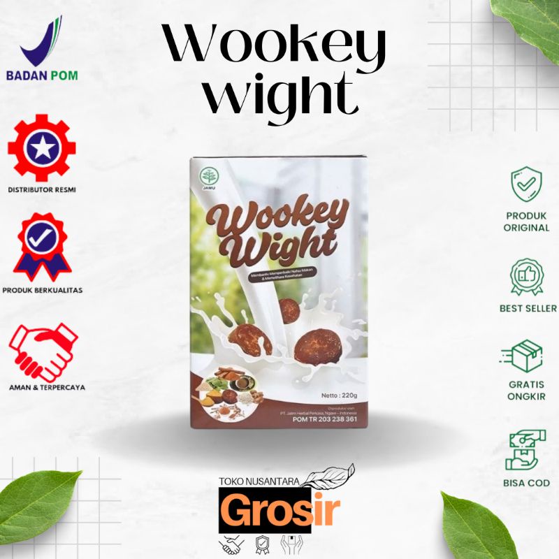 

Wookey Weight Susu Peningkat Berat Badan Original
