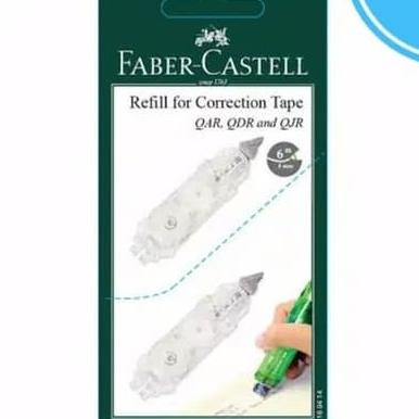 

Refill Correction Tape Faber Castell QAR, QDR, and QJR Set 2 sellanorimart