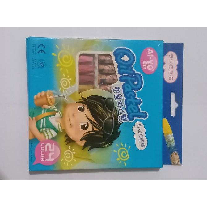 

OBRAL Krayon AI-YO 24 Warna sellanorimart