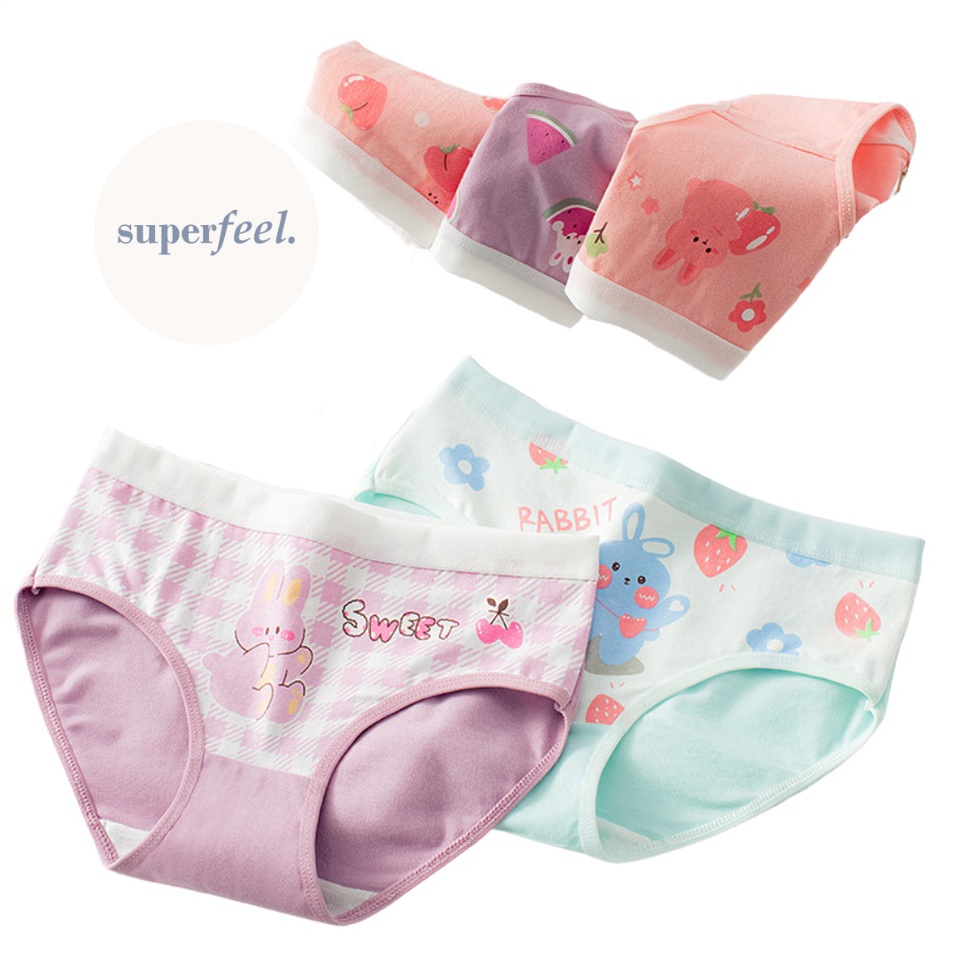 ✓ SFL CELANA DALAM COTTON ANAK KECIL BOCAH WANITA CEWE CD BOCIL BRIEF CHILD CHILDREN KID KIDS SEGITI