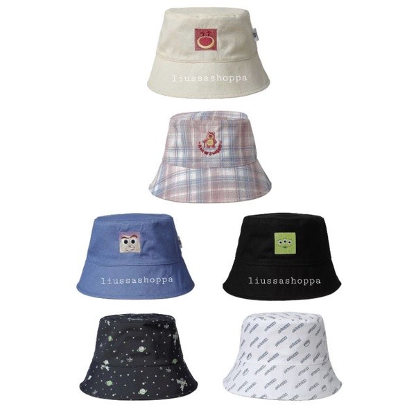 Topi Miniso - Toy Story Collection Convertible Bucket Hat new