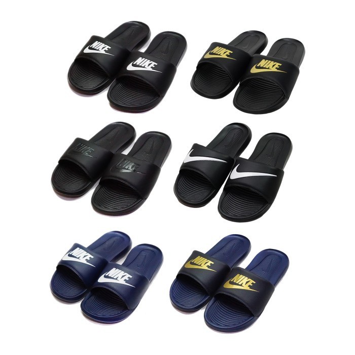 TERBARU Nike Victori One Slide Original Sandal Slop Pria Sendal Karet Ringan