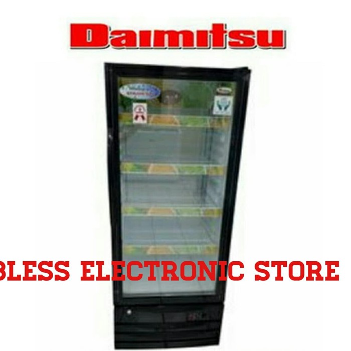 Terlaris Showcase Daimitsu Disc 219 Lemari Pendingin 4 Rak Promo